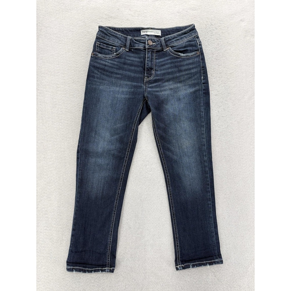 Buckle BKE Stella Jeans Womens 27 Blue Med Wash Mid Rise Stretch Distressed